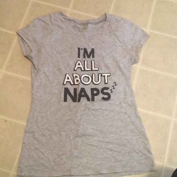 Wound Up Tops - 🥳Gray all about naps shirt!!!